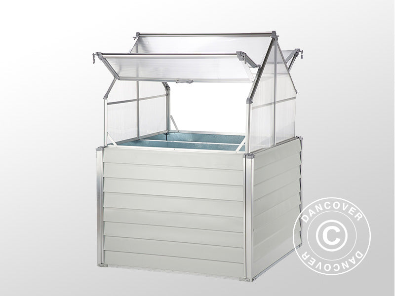 Mini Greenhouse 1.2x1.2x1.69 m, 1.44 m², White
