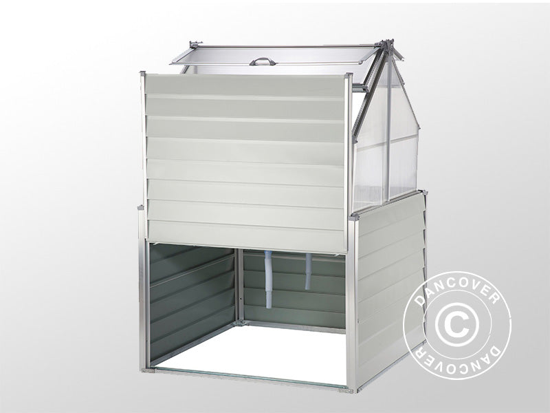 Mini Greenhouse 1.2x1.2x1.69 m, 1.44 m², White
