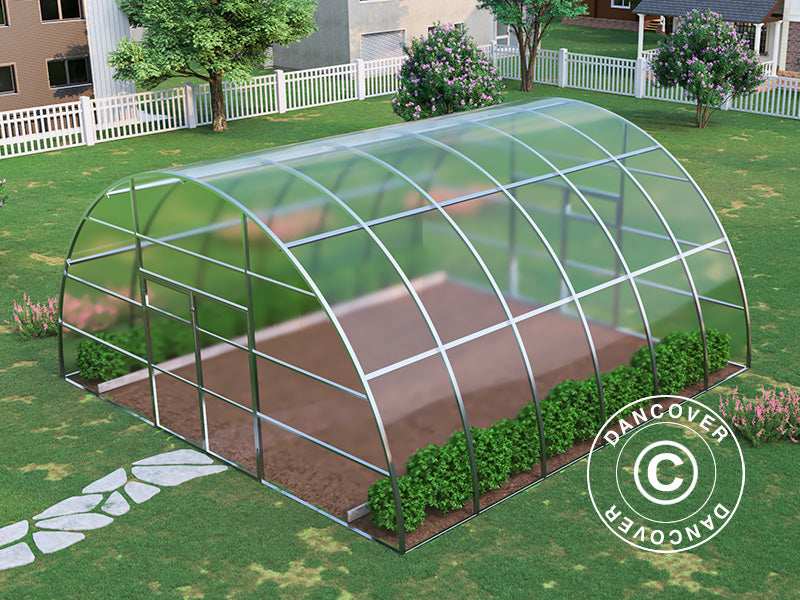Greenhouse polycarbonate, Strong NOVA 36 m², 6x6 m, Silver