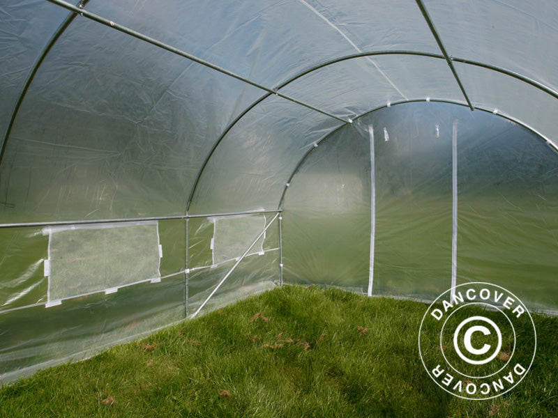 Polytunnel Greenhouse 3x3x2 m, 9 m², Transparent