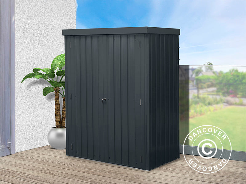 Garden Shed, steel cabinet 1.4x0.81x1.8 m, 1.13 m², ProShed®, Anthracite