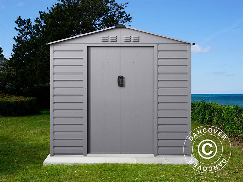 Garden shed 2.13x1.91x1.90 m, 4.07 m², ProShed®, Aluminium Grey