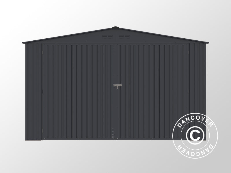 Metal garage 3.8x4.8x2.32 m, 18.24 m², ProShed®, Anthracite
