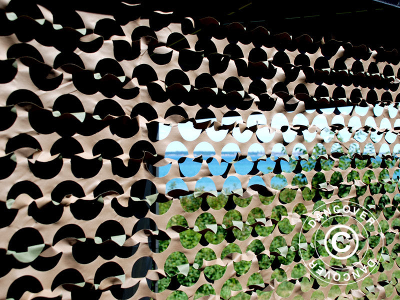 Camouflage net Woodland BASIC LIGHT, 1.4x3 m