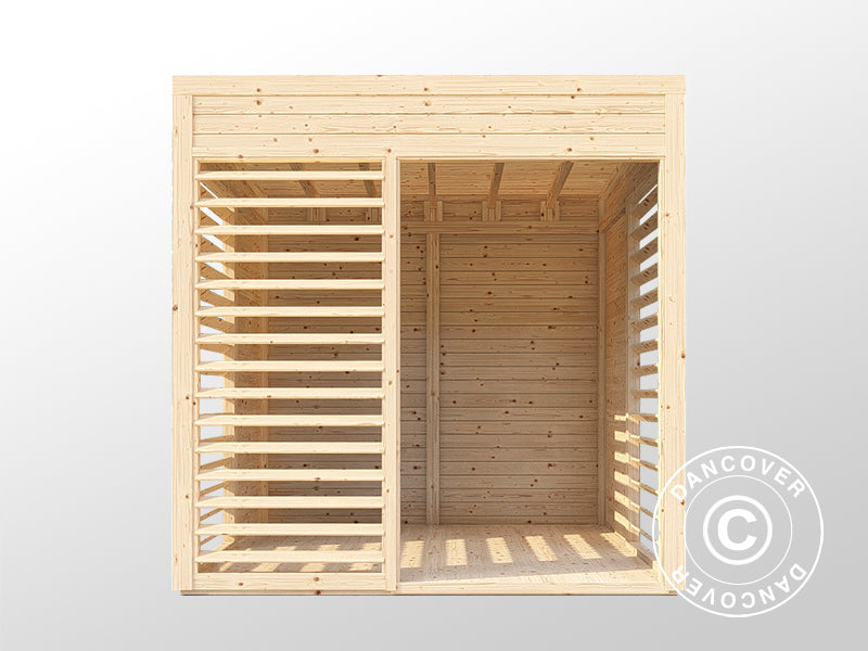 Wooden gazebo, Bertilo Garten Lounge 1, 2.26x2.34x2.32 m