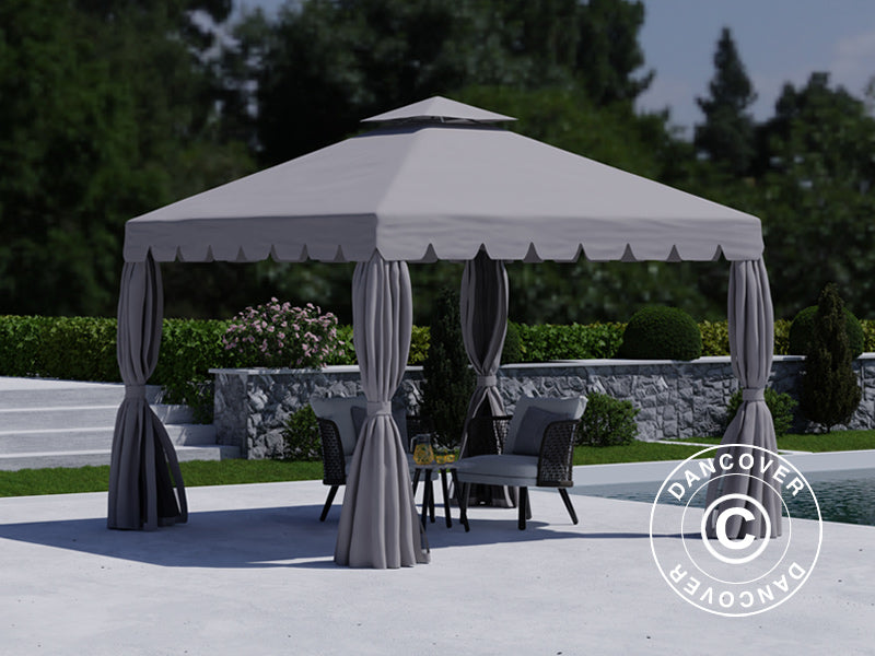 Gazebo Osiris 3x3 m, Grey