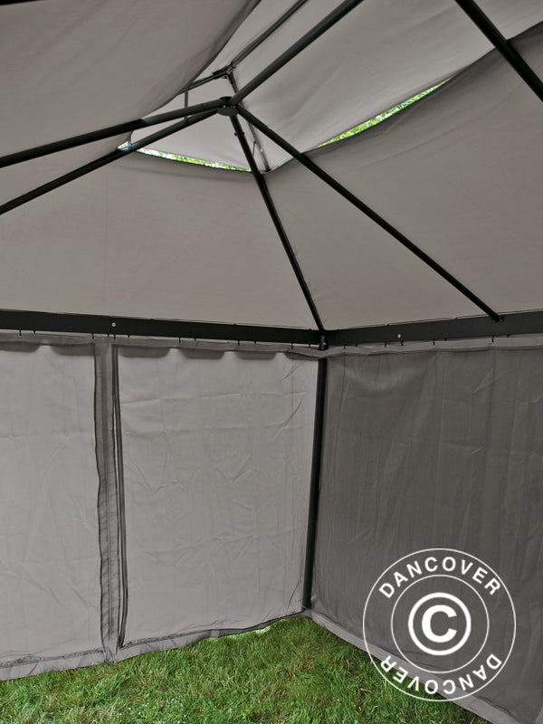 Gazebo Osiris 3x4 m, Grey