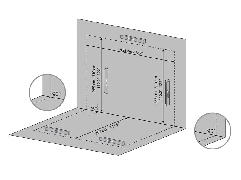 Conservatory SanRemo, Palram/Canopia, 4x4.25 m, White