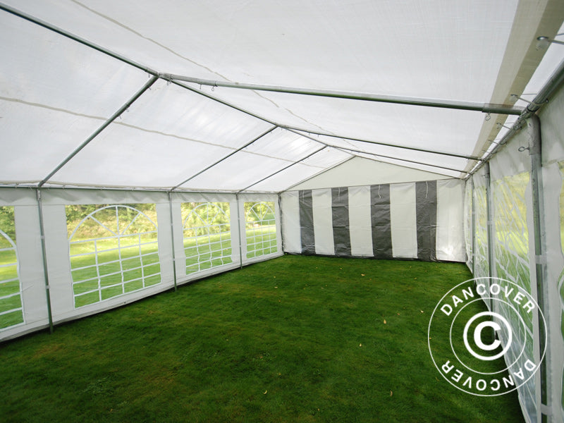 Marquee PLUS 4x8 m PE 700, Grey/White
