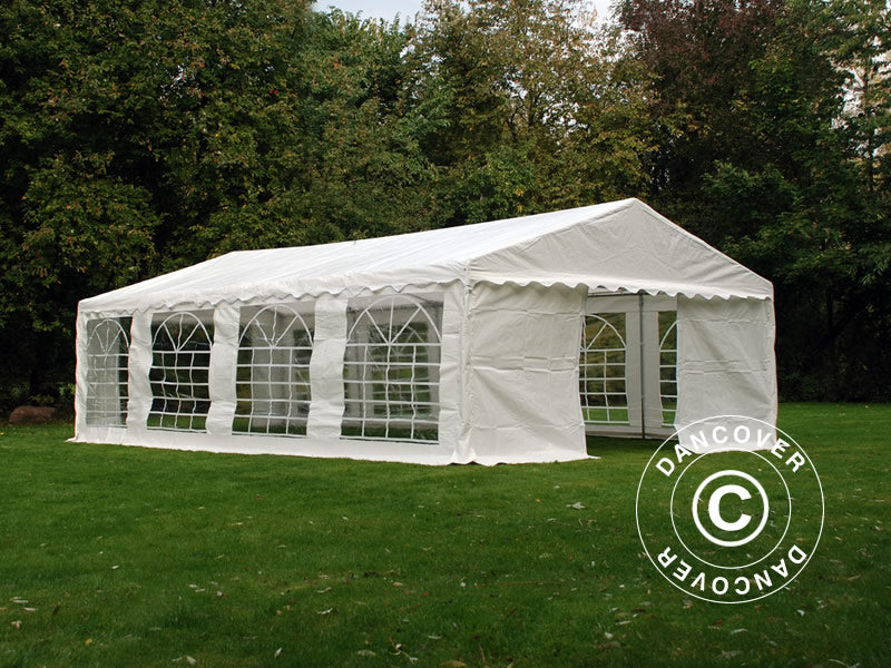 Marquee PLUS 5x8 m PE 700, White