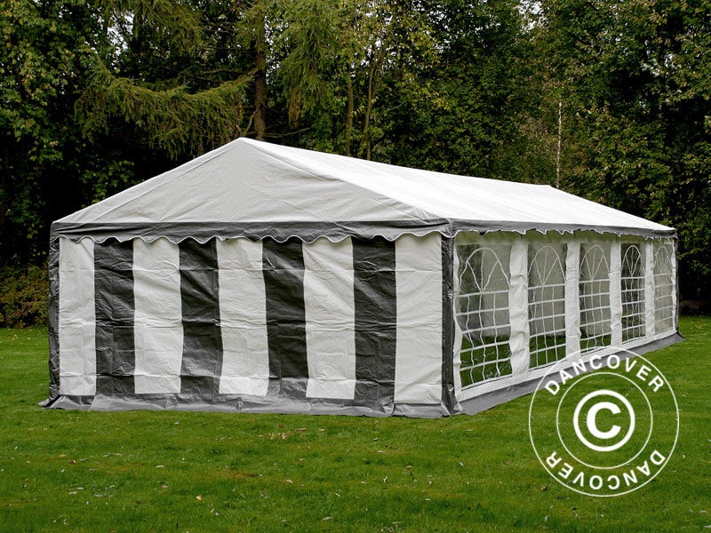 Marquee PLUS 5x10 m PE 700, Grey/White