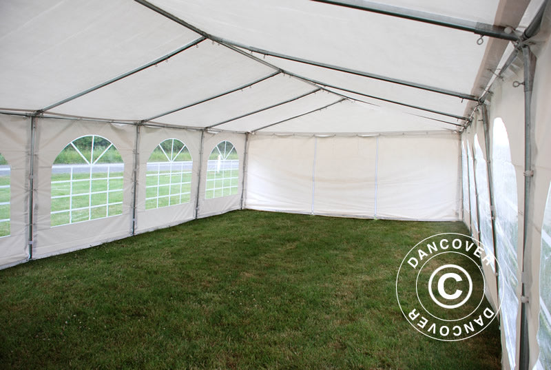 Marquee Original 5x10 m PVC 900, "Arched", White