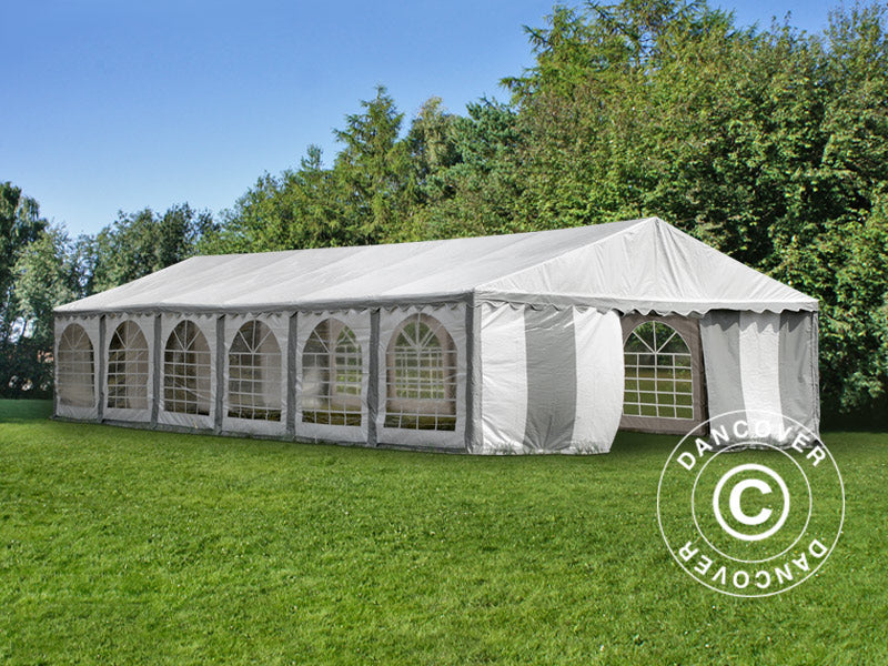 Marquee Exclusive 6x12 m PVC 900, Grey/White