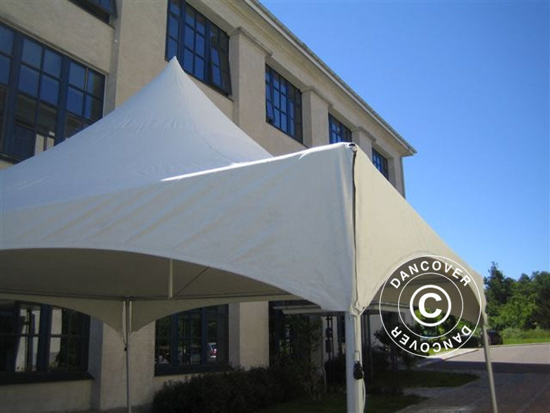 Pagoda Marquee PartyZone 6x6 m, PVC, White