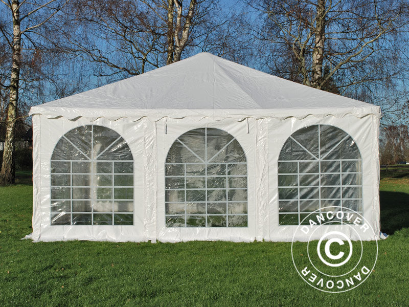 Pagoda Marquee Exclusive 6x6 m PVC, White