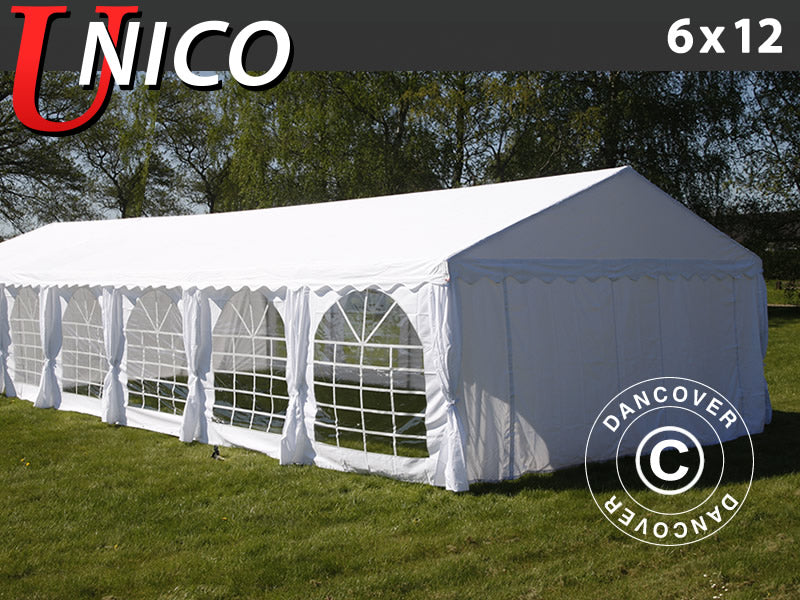 Marquee UNICO 6x12 m, White
