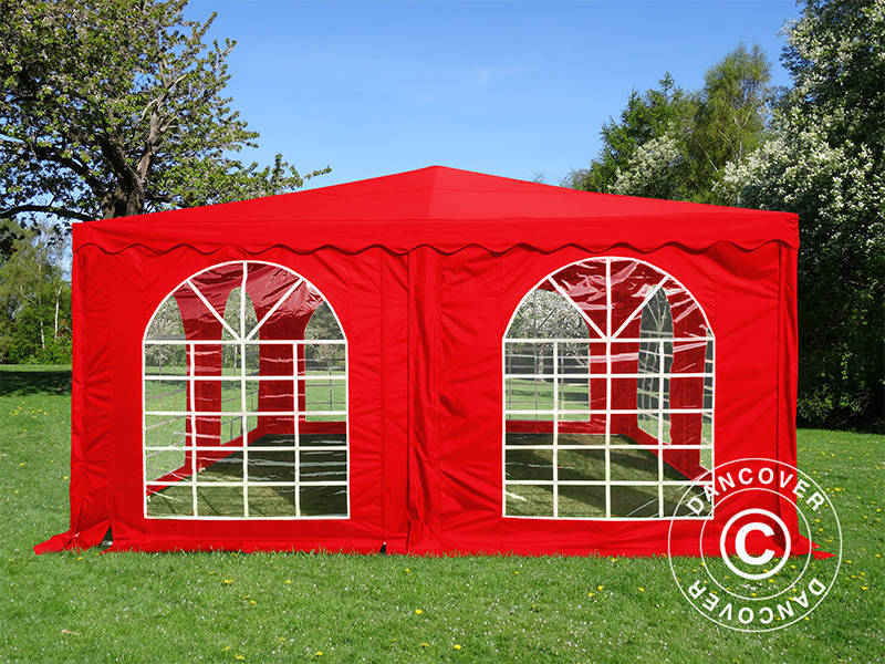 Pagoda Marquee UNICO 5x5 m, Red