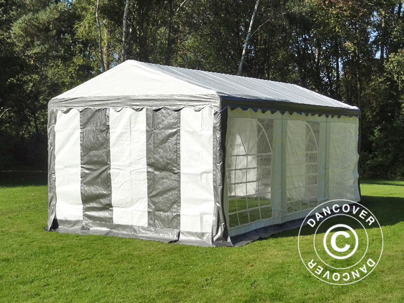 Marquee PLUS 4x6 m PE 700, Grey/White