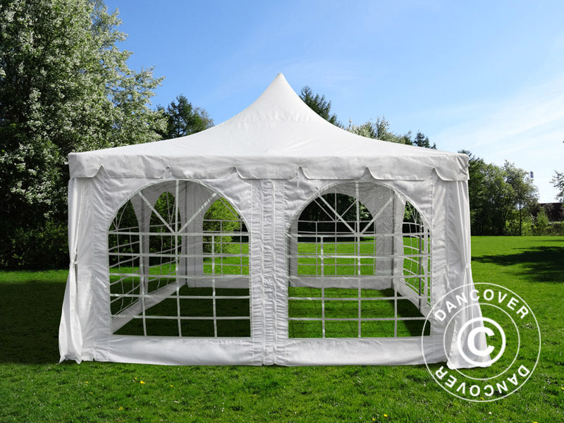 Marquee Pagoda 4x4 m, White