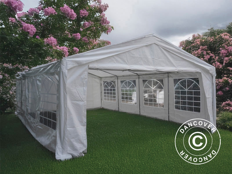 Marquee Basic 5x8 m PE 500, White