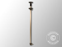 Complete middle leg 2.25/2.55 m, Grey fitting