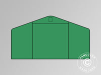 End wall/door for storage shelter PRO 7x7 m and 7x14 m PVC, Green