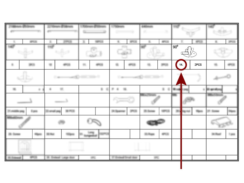 3-ways ground bar connector, Ø42+Ø54 mm, 90°