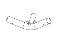 3-ways connector w/ 3 rings, Ø42-54 mm