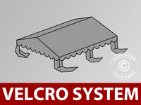 Roof cover for Marquee UNICO, PVC/Polyester, 4x4 m, Dark Grey