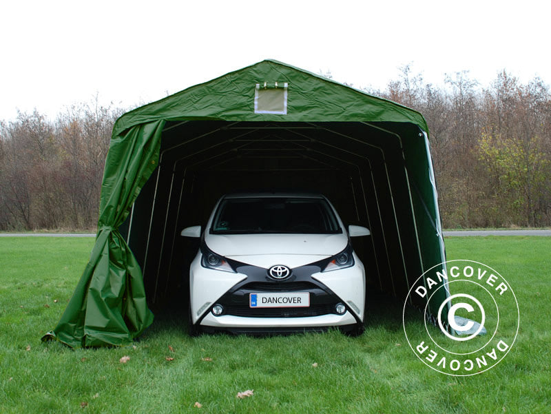 Portable Garage PRO 3.3x6x2.4 m PVC, Green