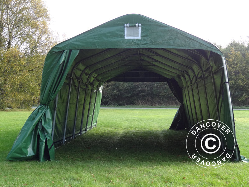 Portable Garage PRO 3.6x8.4x2.68 m PVC, Green