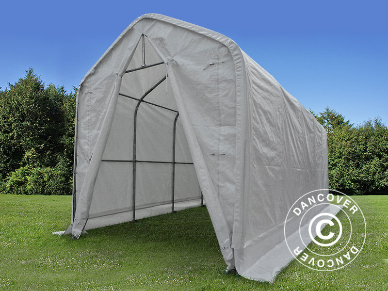 Storage shelter multiGarage 4x12x4.5x5.5 m, White