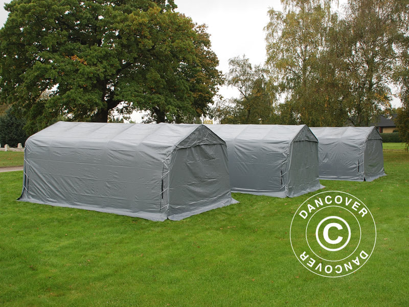 Portable Garage PRO 3.6x6x2.68 m PVC, Grey