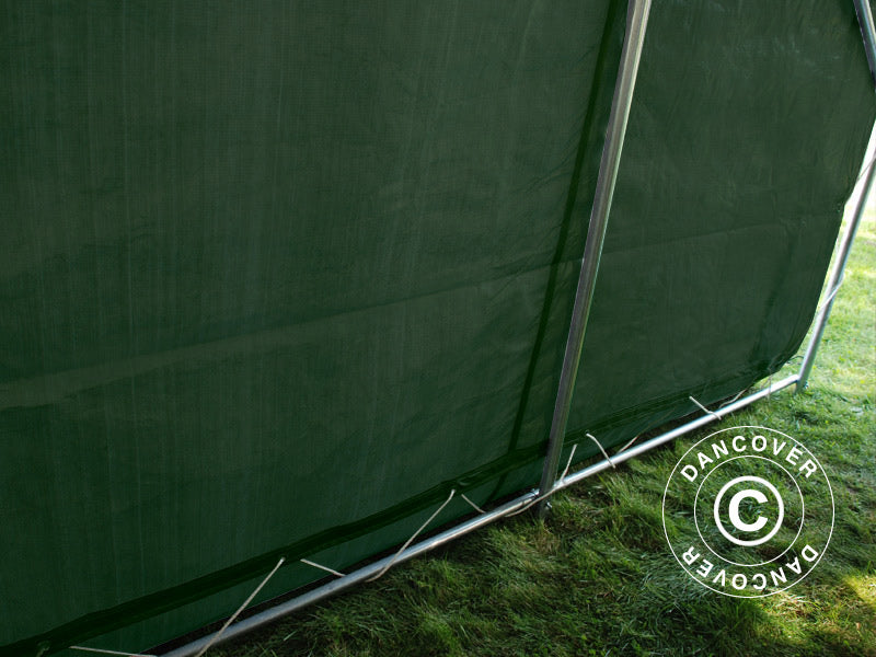 Storage tent PRO 2.4x3.6x2.34 m PVC, Green