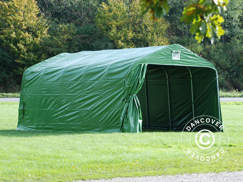Portable Garage PRO 3.6x6x2.68 m PVC, Green