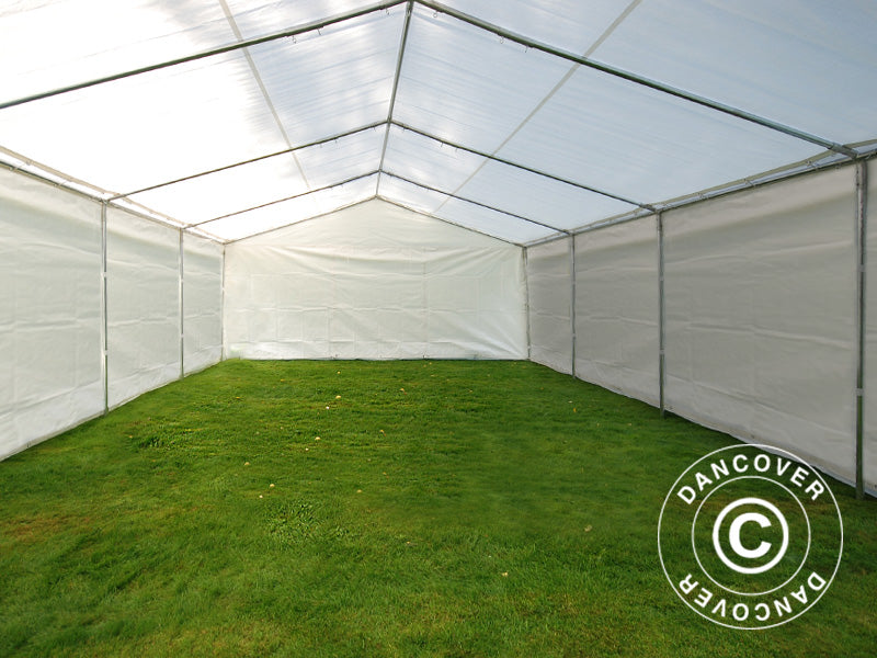 Storage Tent Basic 2-in-1, 4x8 m PE 700, White