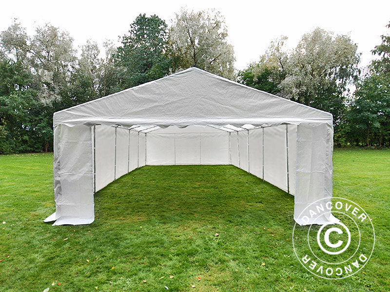 Storage Tent Basic 2-in-1, 4x10 m PE 700, White