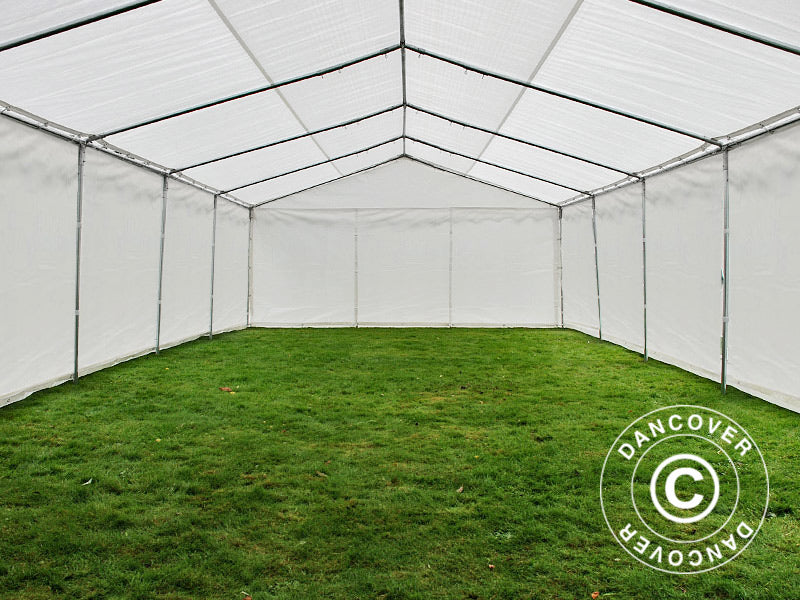 Storage Tent Basic 2-in-1, 6x12 m PE 700, White
