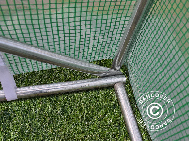 Polytunnel Greenhouse 4x4x2 m, 16 m², Green