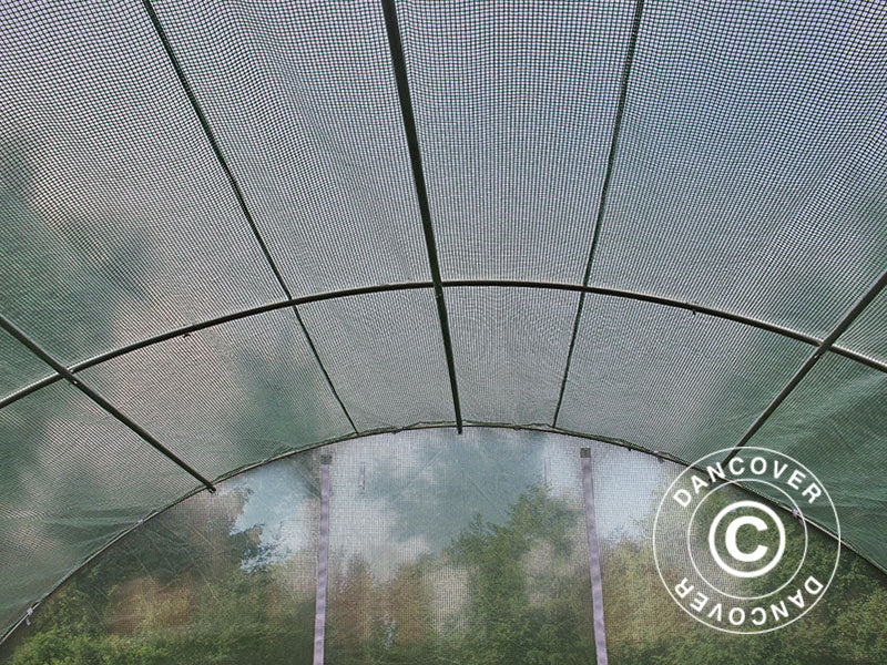 Polytunnel Greenhouse 4x4x2 m, 16 m², Green