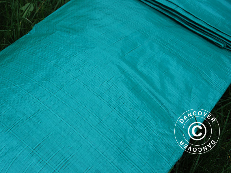 Tarpaulin 10x15 m, PE 65 g/m², Green