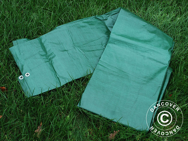 Tarpaulin 4x6 m, PE 150 g/m², Green