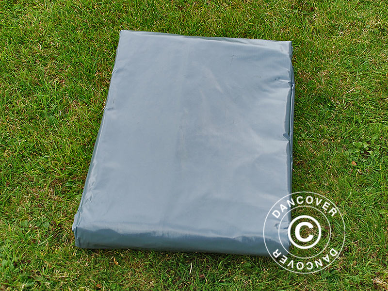 Tarpaulin 6x8 m, PVC 500 g/m², Grey