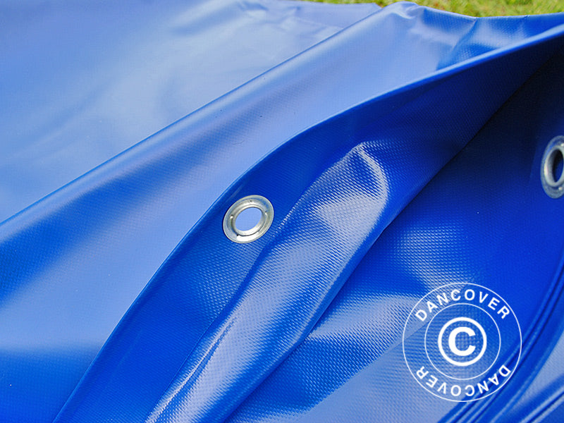 Tarpaulin 5x6 m, PVC 570 g/m², Blue