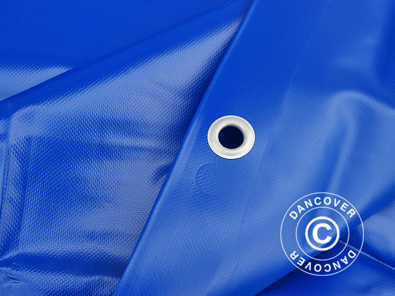 Tarpaulin 5x6 m, PVC 570 g/m², Blue