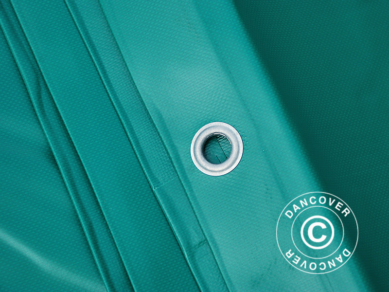 Tarpaulin 4x6 m, PVC 570 g/m², Green