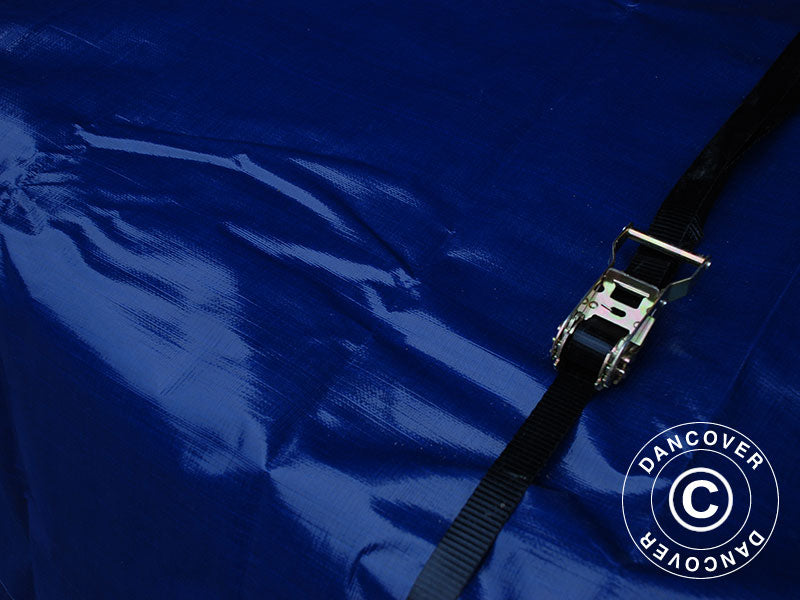Tarpaulin 10x12 m, PE 250 g/m², Blue