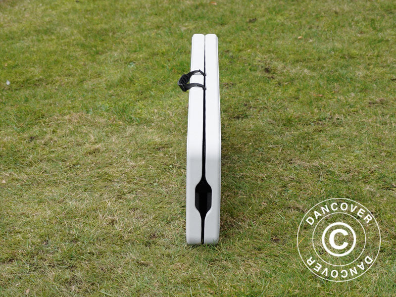 Folding bench 244x30x43 cm, Light grey (1 pc.)