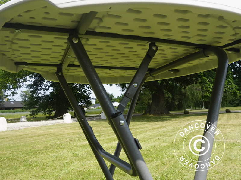 Round Bar Table PRO Ø80 cm, Light grey