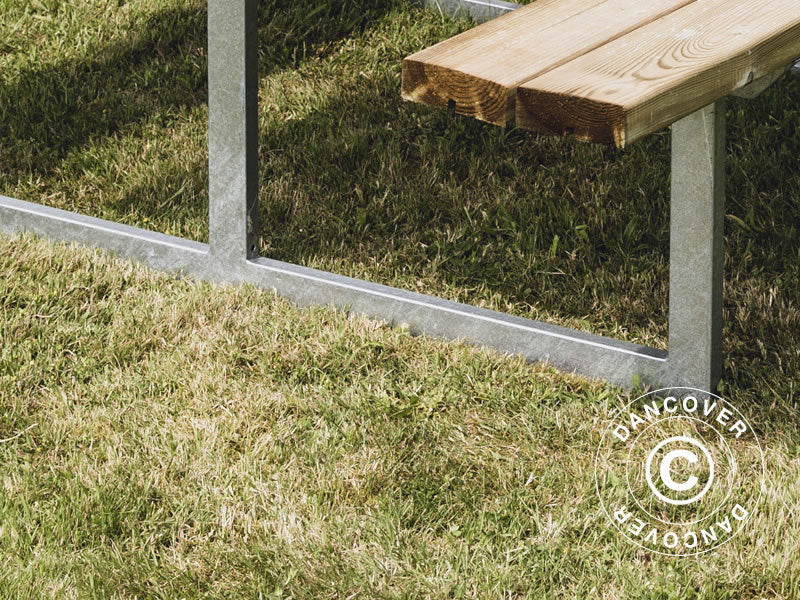 Picnic table, 1.4x1.75x0.75 m, Wood